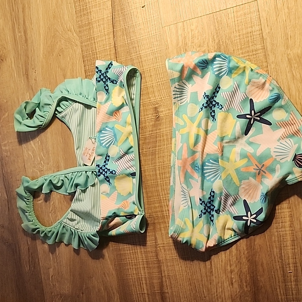2 piece bathing suit - Picture 2 of 2